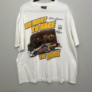 Chase White‎ UPS We Want to Race The Truck Employee Exclusive T-Shirt Size 2XL